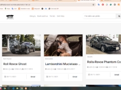 Web cho thuê xe, thuê xe ô tô tự lái php mysql