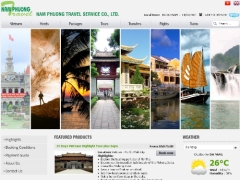 Web công ty giới thiệu và đặt Tour du lịch (Full code PHP và PSD)
