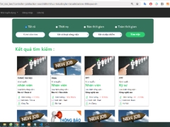 Web đăng tìm việc làm, tuyển dụng viết bằng PHP Mysql
