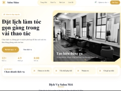 Web đặt lịch Salon Tóc