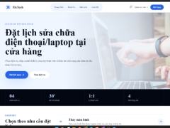 Web đặt lịch sửa chữa điện thoại laptop