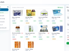 Web POS nhà thuốc bán thuốc và vật tư y tế