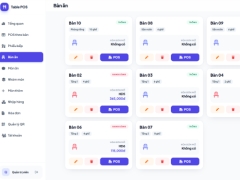 Web POS quản lý quán ăn theo bàn