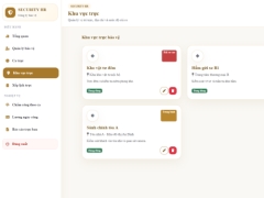 Web quản lý nhân sự công ty bảo vệ