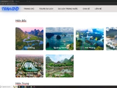 Web quản lý tour du lịch php mysql mô hình 3 lớp đặt lịch hẹn và quản trị giao diện đẹp