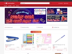 Web thương mại điện tử bán Văn phòng phẩm Laravel PHP