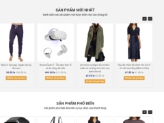Web thương mại điện tử bằng PHP giao diện đẹp