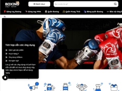 Web WP Dụng Cụ Tập Gym Boxing, Dễ Tùy Biến, Chuẩn SEO 100%
