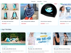 Webapp Website bán đồ bơi AquaSwim