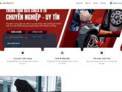 Website AutoPro hỗ trợ khách hàng đặt lịch sửa chữa