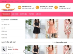 web thời trang,web thời trang online,web bán quần áo,code WordPress web bán quần áo,web bán quần áo nữ