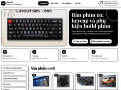 Website bán bàn phím keycap KeyLab