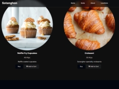 Website bán bánh React, Vite, ESLint, và React Context.