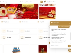 Website bán các sản phẩm từ yến
