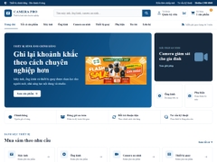 Website bán camera và thiết bị hình ảnh