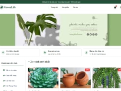 Website bán cây cảnh GreenLife