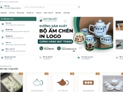 Website bán cốc, chén và dụng cụ uống trà