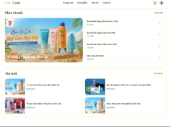 Website bán dầu gội sữa tắm kem đánh răng