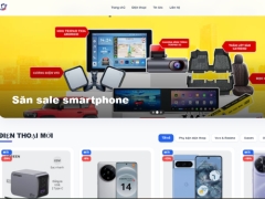 Website bán điện thoại giao diện đẹp php mysql