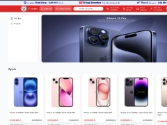 Website bán điện thoại, laptop và phụ kiện cellphones