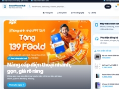 Website bán điện thoại SmartPhone