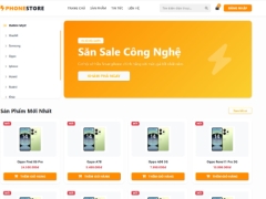 Website bán điện thoại thông minh 2026