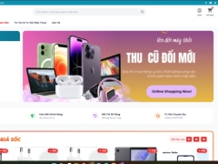 Website bán điện thoại và phụ kiện công nghệ