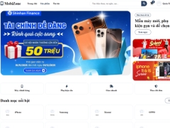 Website bán điện thoại và phụ kiện MobiZone