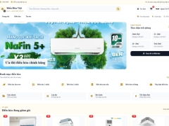 Website bán điều hòa php & mysql