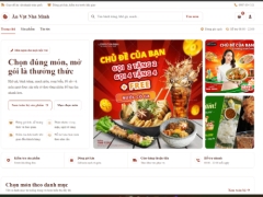 Website bán đồ ăn vặt cho bé