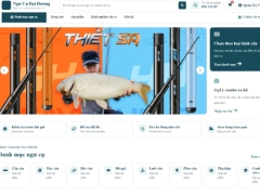 Website bán đồ câu cá Ngư Cụ Đại Dương