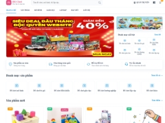 Website bán đồ chơi cho bé