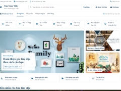 Website bán đồ decor văn phòng Góc Làm Việc