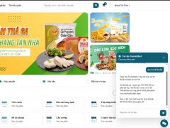 Website bán đồ đông lạnh viên chiên