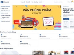 Website bán đồ dùng văn phòng phẩm