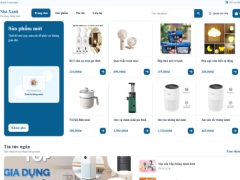 Website bán đồ gia dụng thông minh