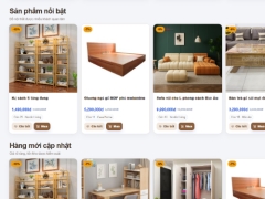 Website bán đồ nội thất trực tuyến