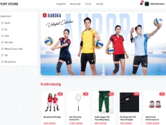 Website bán đồ thể thao mới nhất 2026