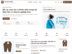 Website bán đồ thời trang tây
