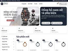 Website bán đồng hồ TimeLux