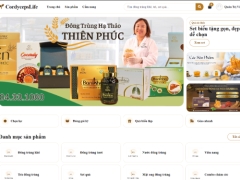 Website bán đông trùng hạ thảo