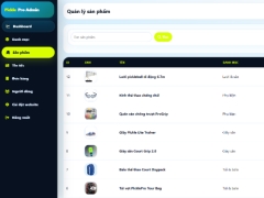 Website bán dụng cụ pickerball đẹp