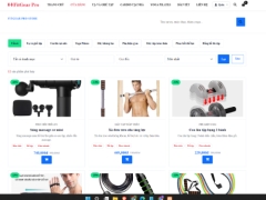 Website bán dụng cụ tập thể dục