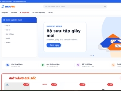 Website bán giày dép trực tuyến