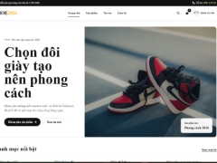 Website bán giày Snaker