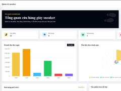 Website bán giày sneaker và phụ kiện giày