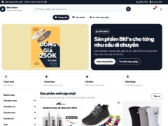 Website bán giày thương hiệu