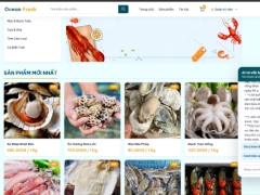 Website bán hải sản tích hợp Ai