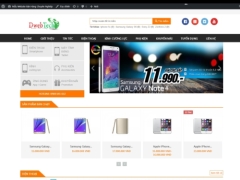 Website bán hàng công nghệ - bán laptop, điện thoại - giao diện mobile chuẩn seo thiết kế sang trọng đẹp.