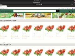 Website bán hàng nông sản Angular , Spring Boot, thanh toán Paypal, thông báo đơn socket